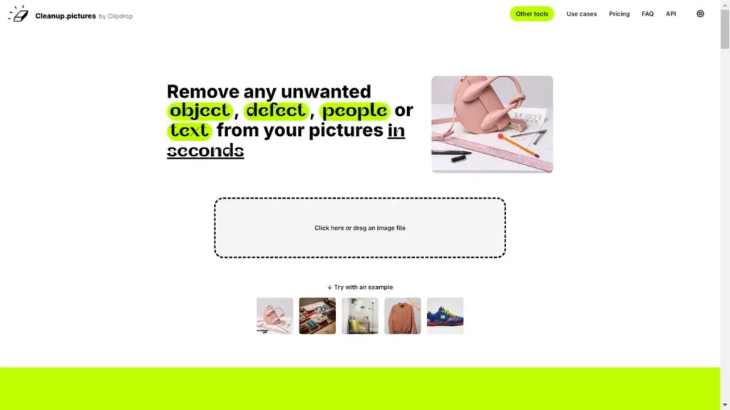 Hero Image of Cleanup.pictures