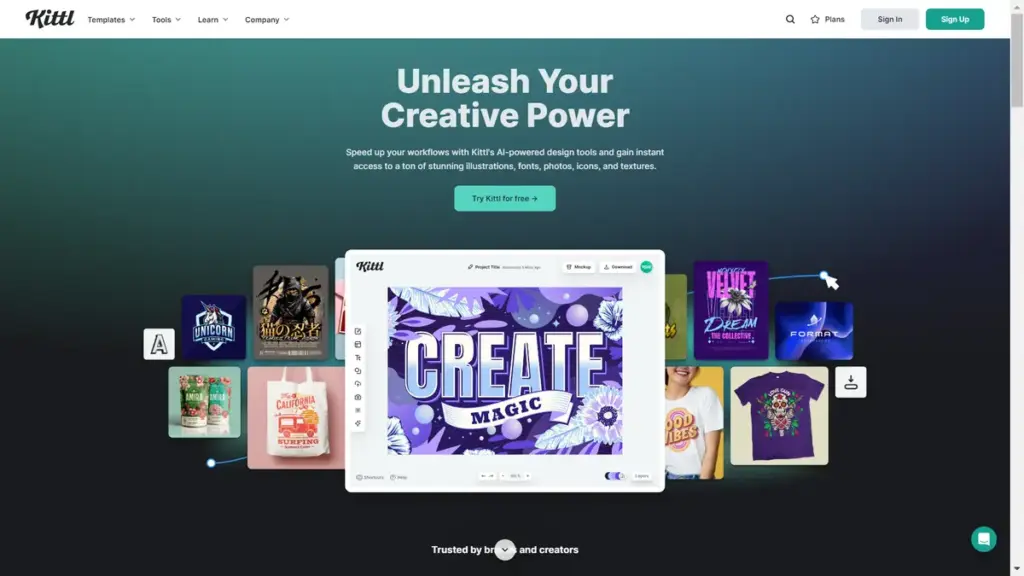 Hero Image of Kittl - Unleash Your Creative Power