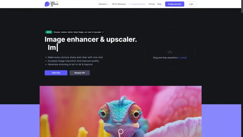 Hero Image of Let's Enhance